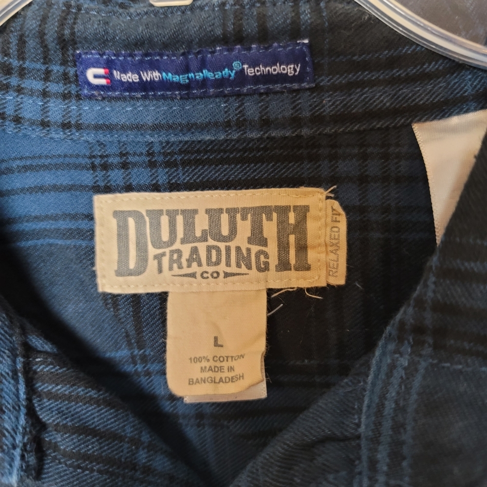 Upcycled Duluth Trading Flannel Shirt - Picture 5 of 7